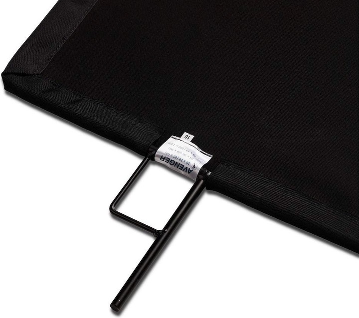 Produktbild Avenger 18X24 SOLID BLACK FLAG (Stativhalterung)
