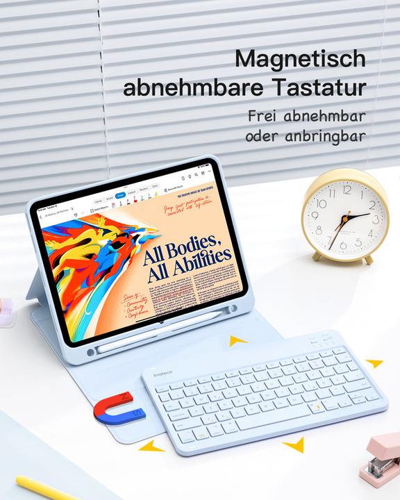 Produktbild Inateck Keyboard iPad 04002 blue (KB04002 blue) (DE)