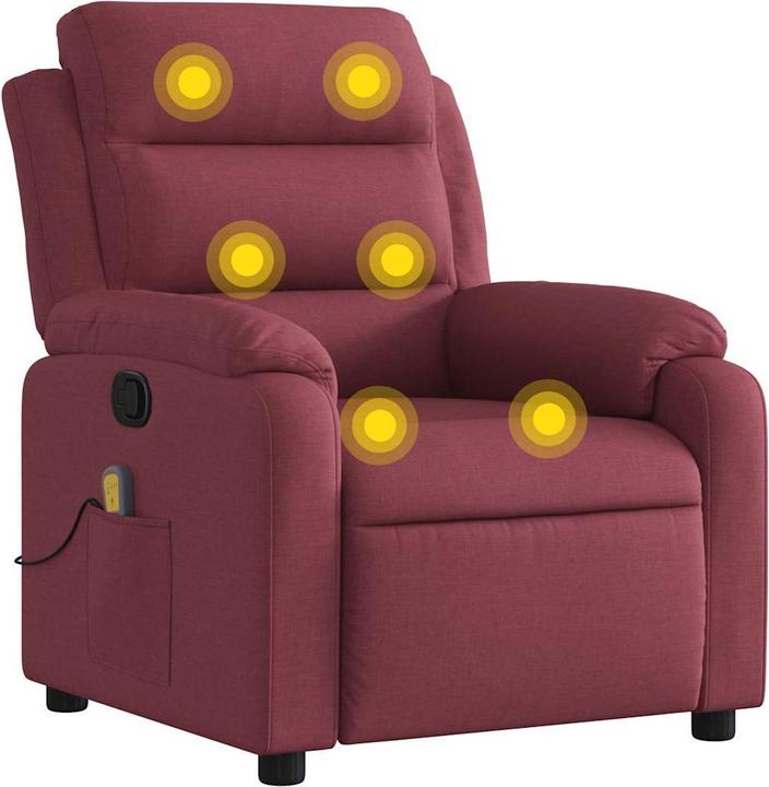 Immagine prodotto vidaXL Sedia da massaggio in tessuto