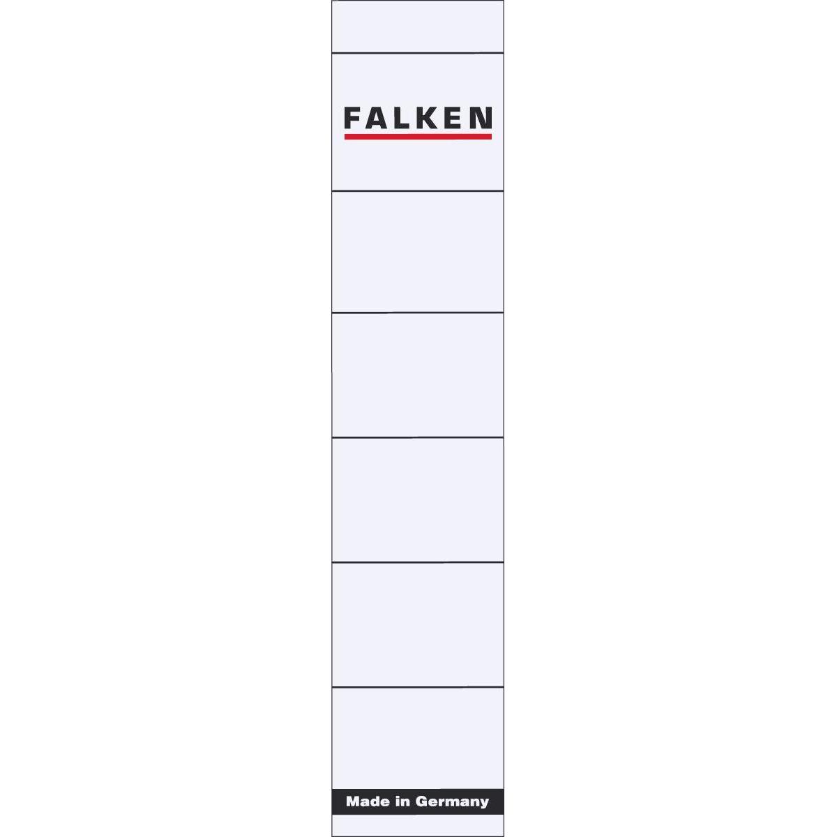 Falken, Ordner Zubehör, Ordner Rückenschilder