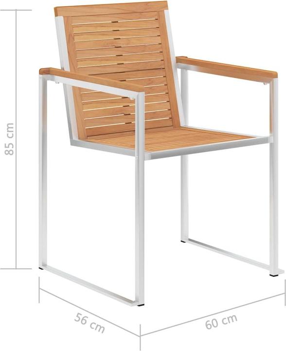 Produktbild vidaXL Gartenstuhl