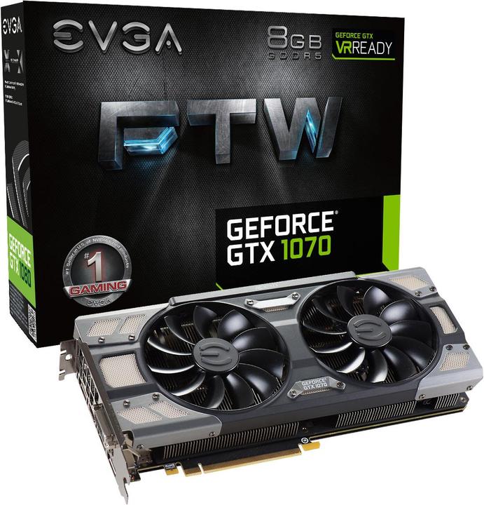 Immagine prodotto EVGA GeForce GTX 1070 FTW Gaming (8 GB)