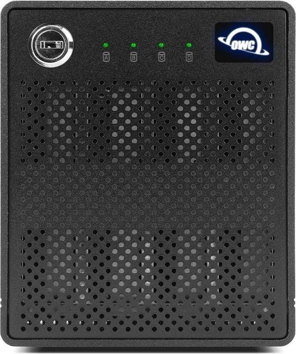 Actual product image OWC 16TB ThunderBay 4 mini 4-bay Thunderbolt 3 HDD For Mac and Windows PC - Feat SoftRAID XT (16 TB)