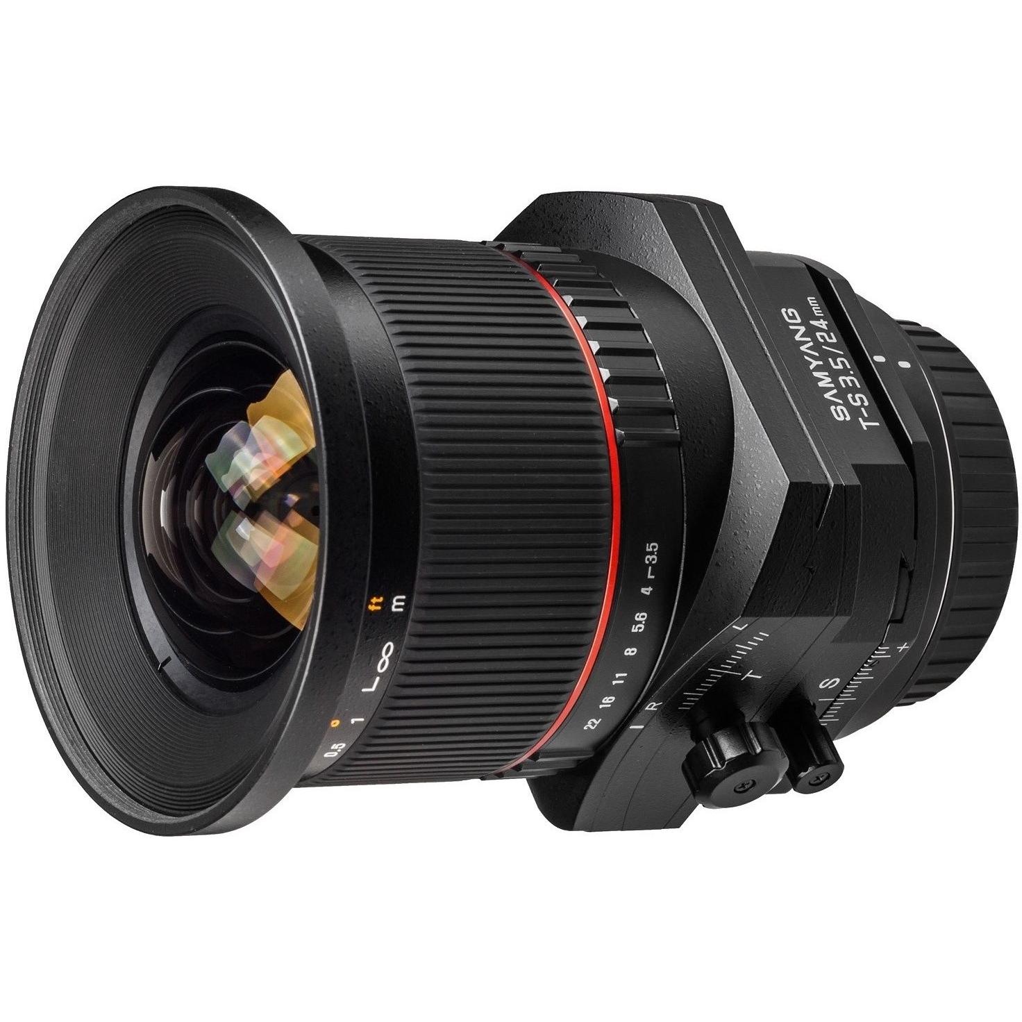 Thumbnail - Samyang 24mm f/3.5 ED AS UMC Tilt/Shift, Sony E (Sony E, Vollformat), Objektiv, Schwarz