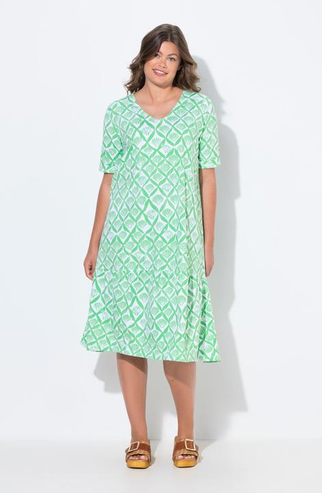 Actual product image Laurasøn Shirt-Kleid, 1/2 Arm, V-Ausschnitt (54)