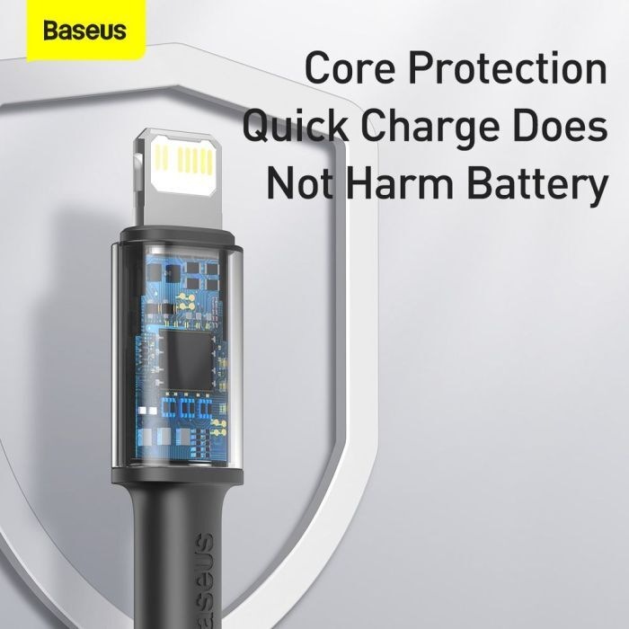 Actual product image Baseus USB C – Lightning (1 m, USB 3.2 Gen 1)