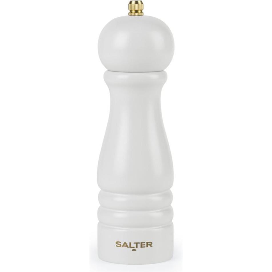 Salter For kitchen BW120291EU7 Olea Salt & Pepper Mill Light Grey, Macinapepe + Spargispezie, Grigio