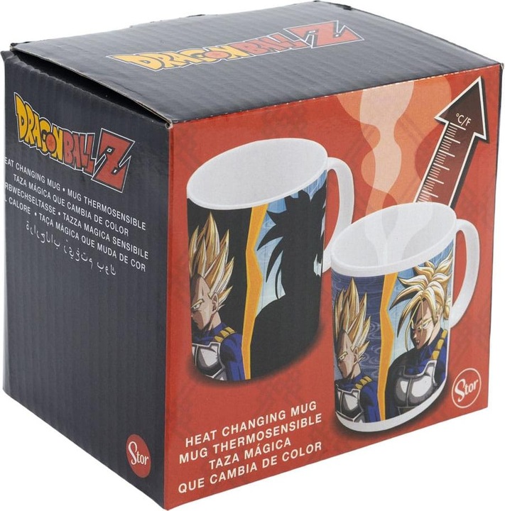 Produktbild Stor DRAGON BALL Z - Vegeta & Goku - Mug Thermoréactif - 325ml (325 ml, 1 x)