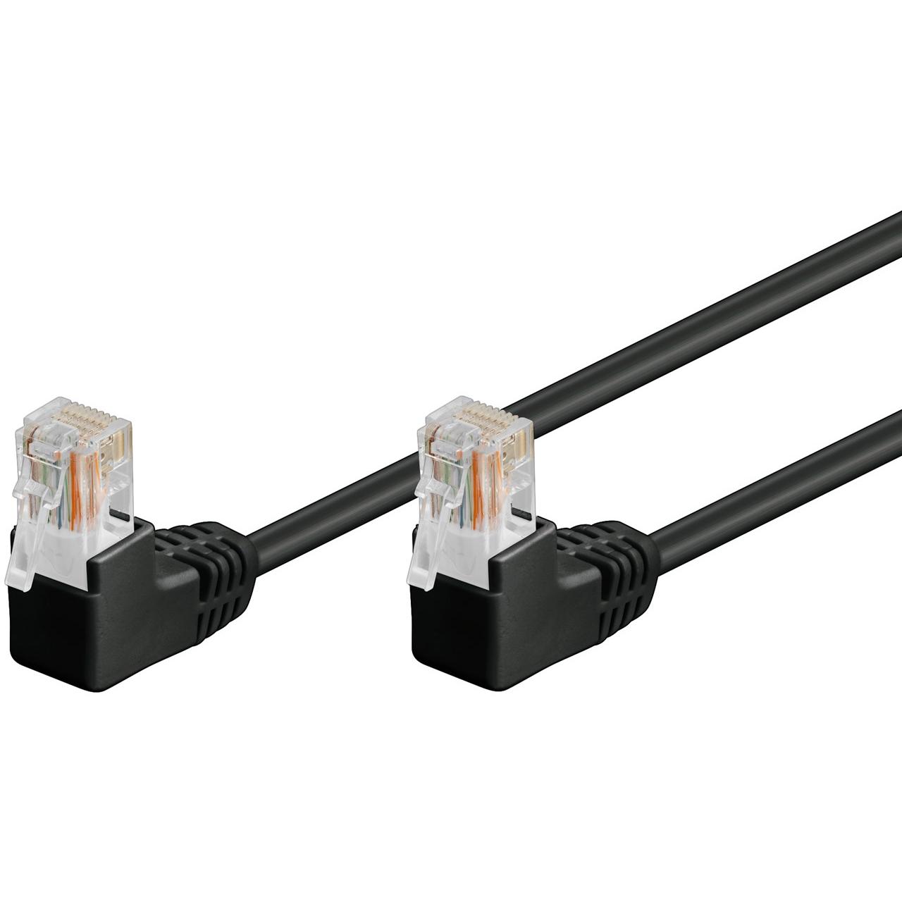 Goobay Patch-Kabel (U/UTP, CAT5e, 1 m), Netzwerkkabel