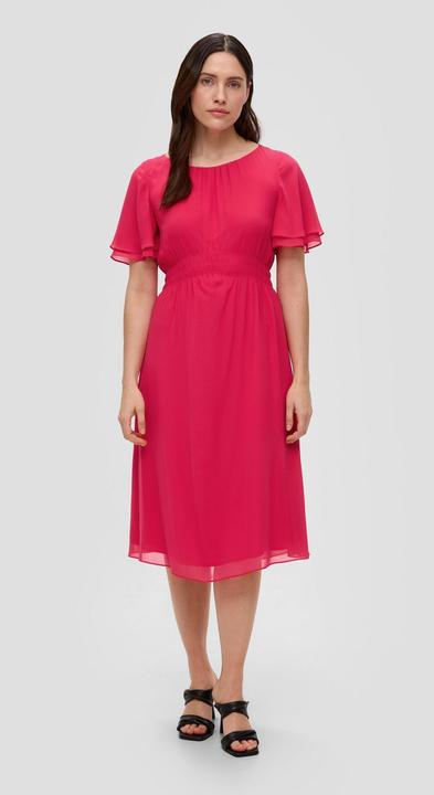 Produktbild S.Oliver Kleid Chiffonkleid mit Raffung (34)