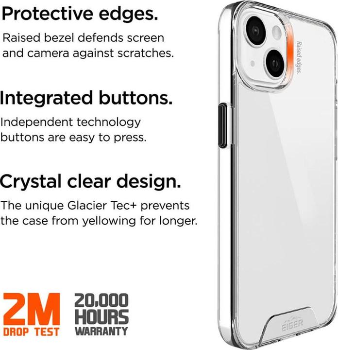 Actual product image Eiger Glacier Case (Apple iPhone 14)