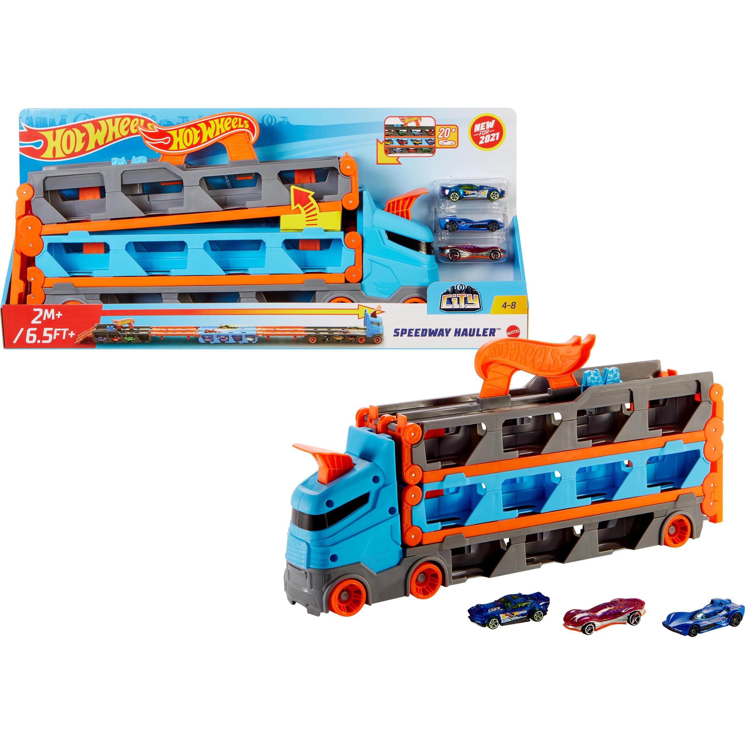 Hot Wheels Trasportatore di piste da corsa