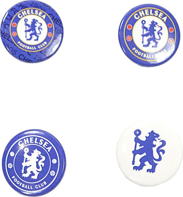 Actual product image Chelsea FC Crest Badge Set (Pack of 4)