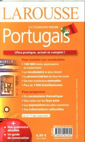 Immagine prodotto Dictionnaire de poche portugais : français-portugais et vv (Francese, Collettività, 2015)