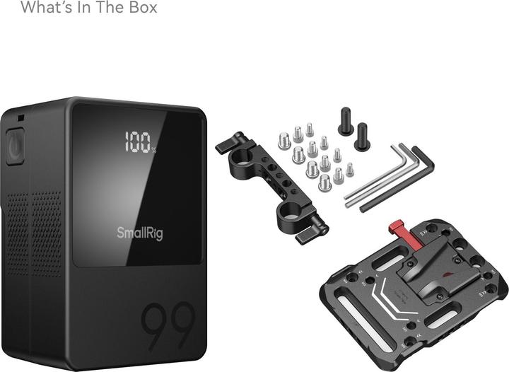 Produktbild SmallRig VB99 mini V Mount Battery (Kit) 5049 (Kamera Akku)