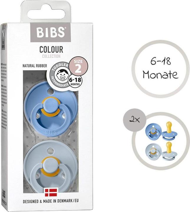 Image du produit Bibs Sucettes, paquet de 2 (2x, 6 - 18 Mois)