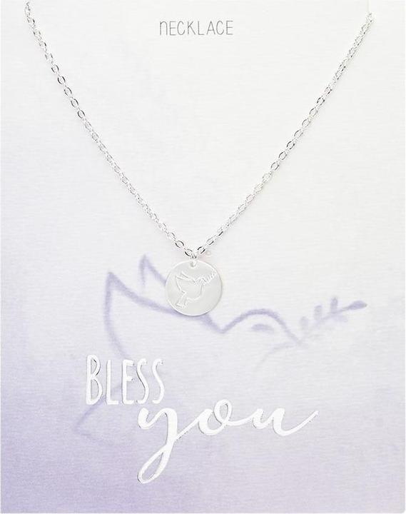 Produktbild Crystals HalskArmb.Bless you,versilb.Friedenstau