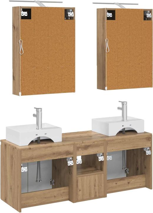 Produktbild vidaXL Modernes Badezimmer-Set