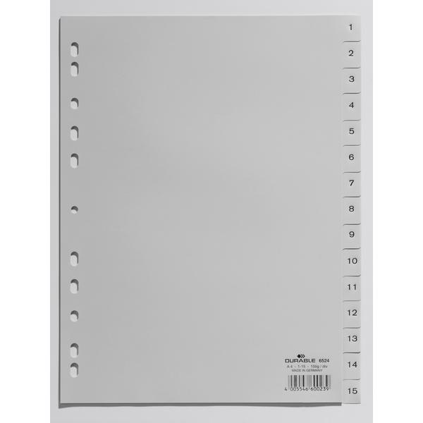 Thumbnail - Durable, Ordner Zubehör, Zahlenregister