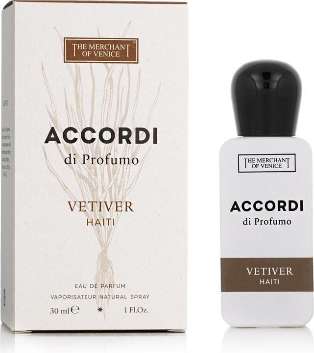Actual product image The Merchant of Venice Accordi Di Profumo Vetiver Haiti Eau De Parfum 30ml (Eau de parfum, 30 ml)