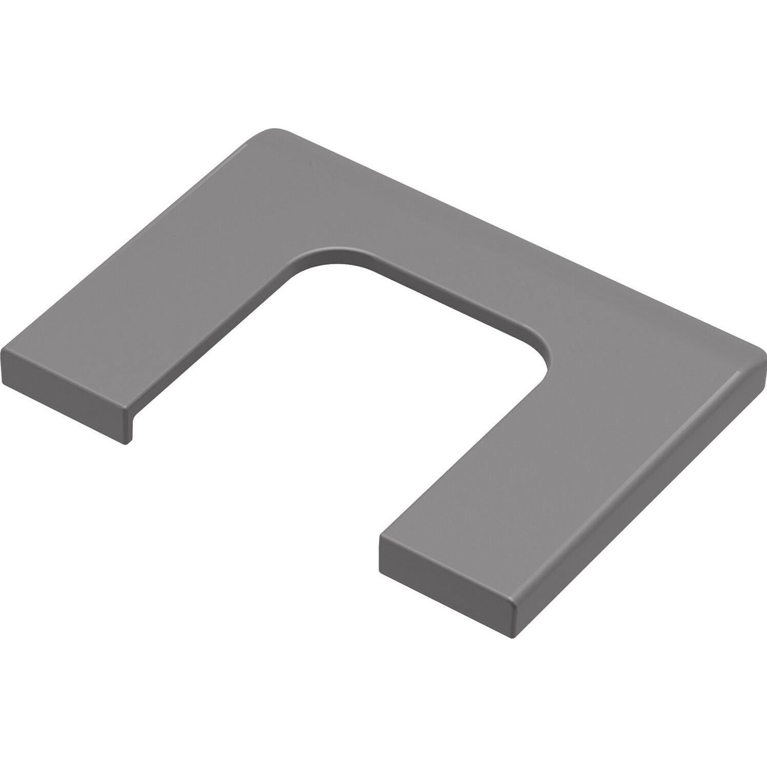 Italiana Ferramenta, Möbelausstattung, KIMANA SKIN Abdeckkappen Front H0, grau (1 Stk.)