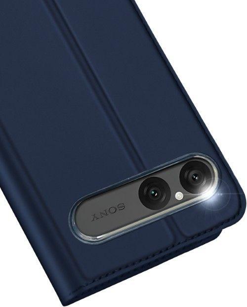 Actual product image Dux Ducis Sony Xperia 10 VII Cover Card Holder - Blue