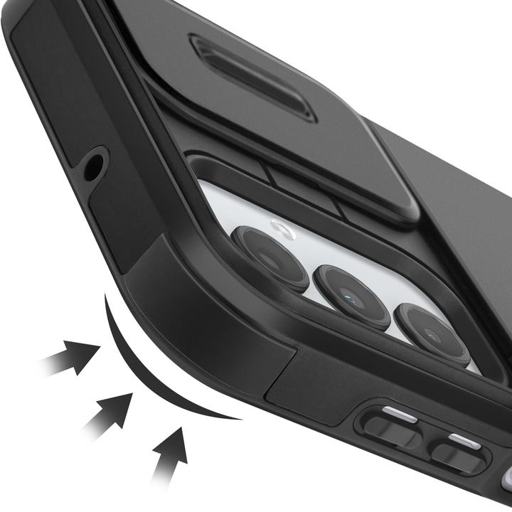 Produktbild Avizar Samsung Galaxy A16 Hülle Stossfest mit Schiebbarer Kamerabdeckung (Samsung Galaxy A16)