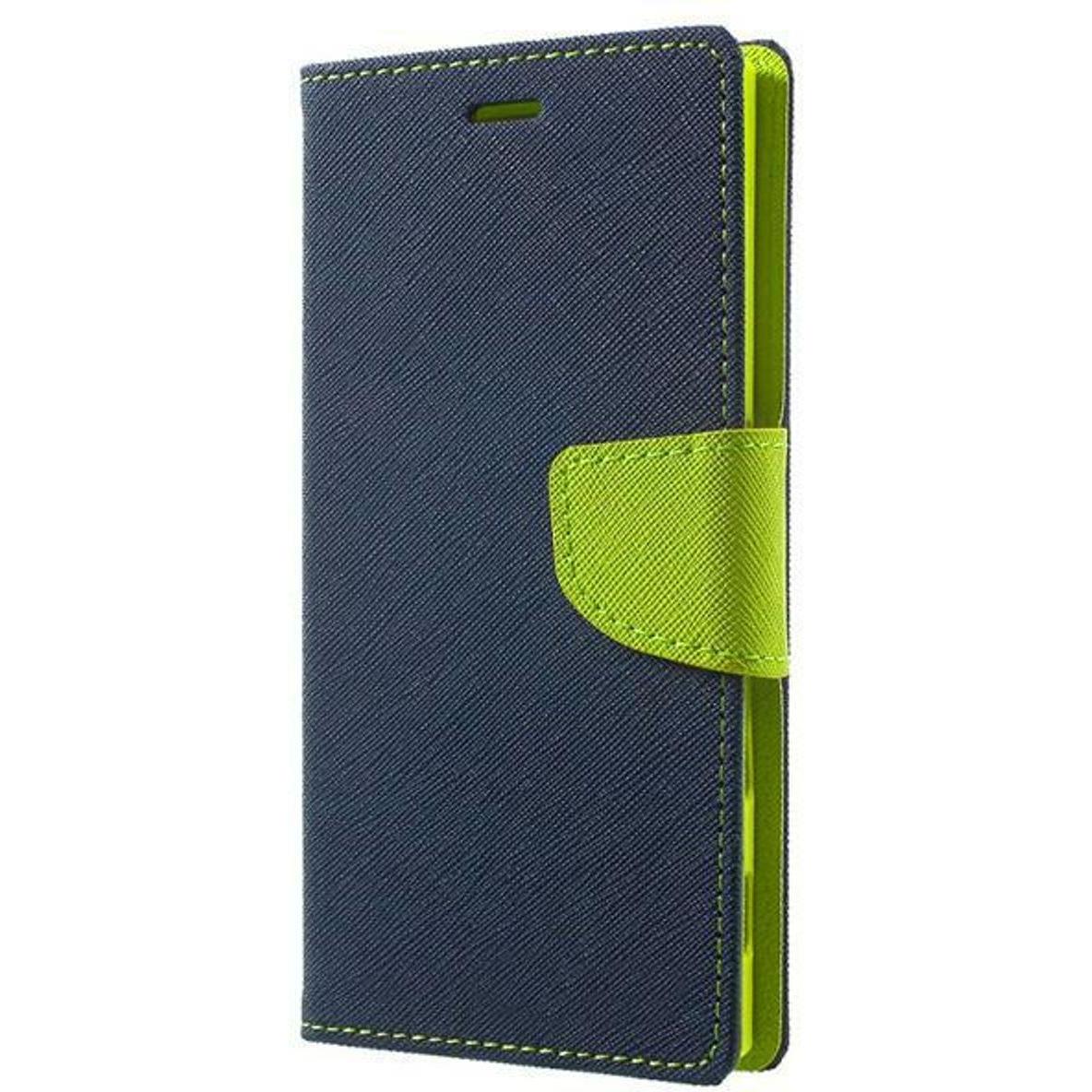 König Design Handyhülle für Samsung Galaxy A52 4G Schutztasche 360 Grad Cover Wallet Blau Neu (Samsung Galaxy A52, Samsu...