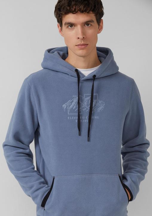 Produktbild s.Oliver Sweatshirt Fleece-Hoodie mit Artwork (S)
