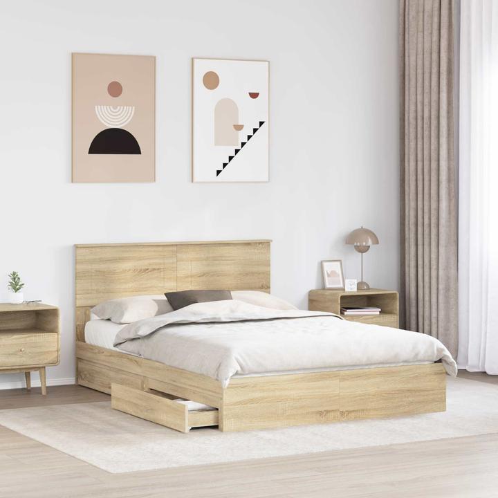 Image du produit vidaXL Bettrahmen (140 x 190 cm)