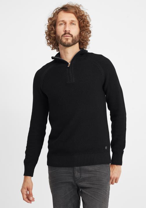 Immagine prodotto Blend Thompson Maglione In Maglia Grossa Pullover Maglieria Da Donna Con Colletto Troyer In Cotone 1 (S)
