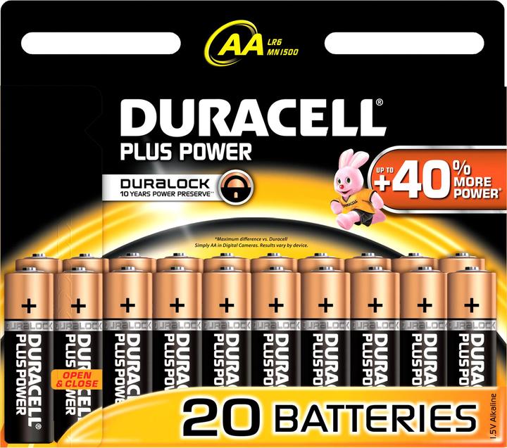 Produktbild Duracell Plus (20 Stk., AA)
