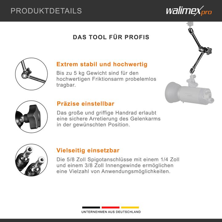 Actual product image Walimex Articulated arm XL SP (Protective film)