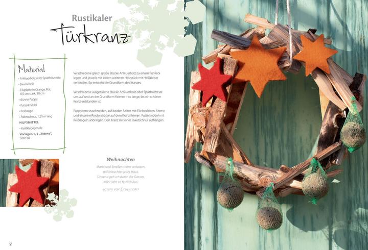 Produktbild Weihnachtsdeko Natur (Deutsch, 2021)