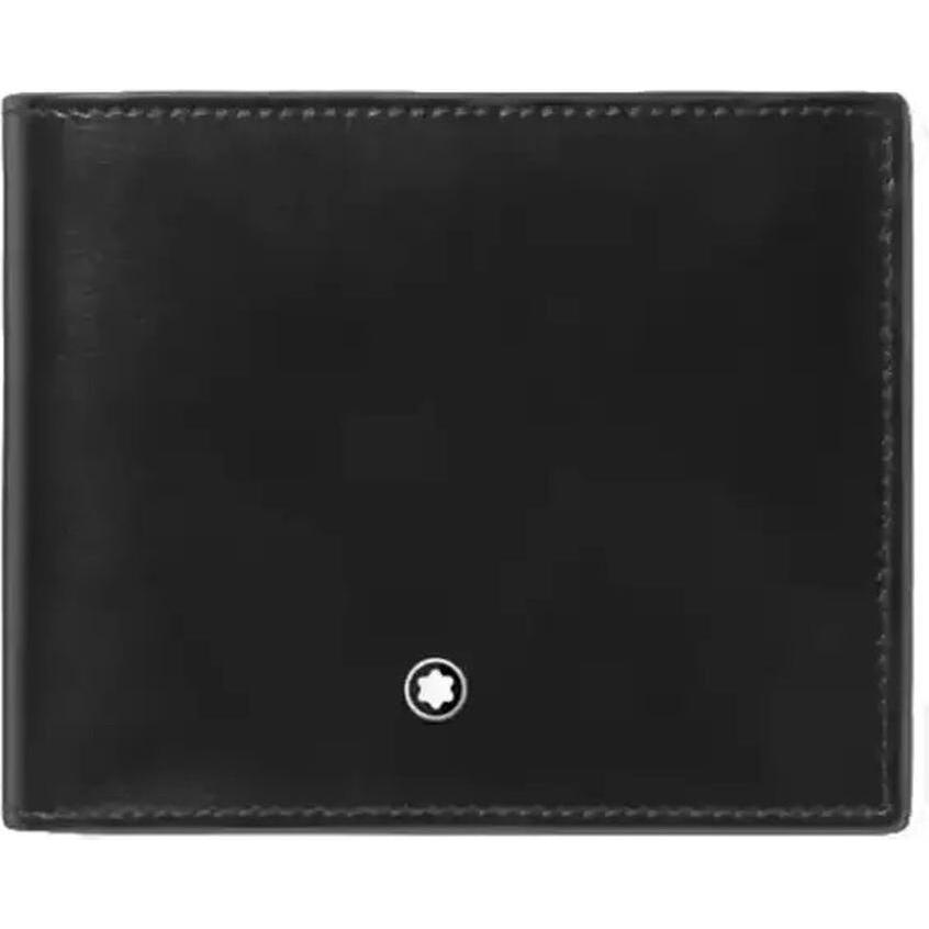 Montblanc, Uomini, Portafoglio, Herren Portemonnaie 198312 Schwarz, Nero