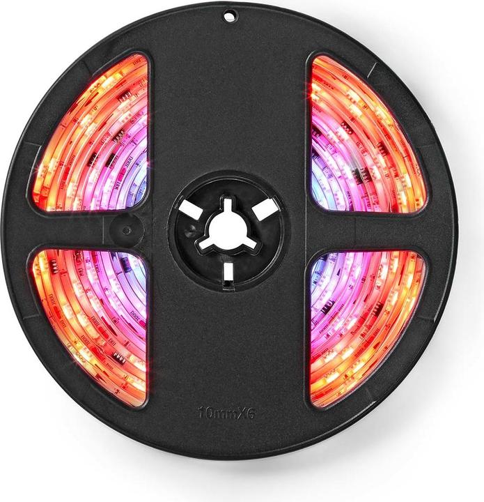 Actual product image Nedis Smartlife Full Color LED Strip WIFILS51CRGB WLAN Multicolour 5000 mm IP65 700 lm (500 cm, Indoor)