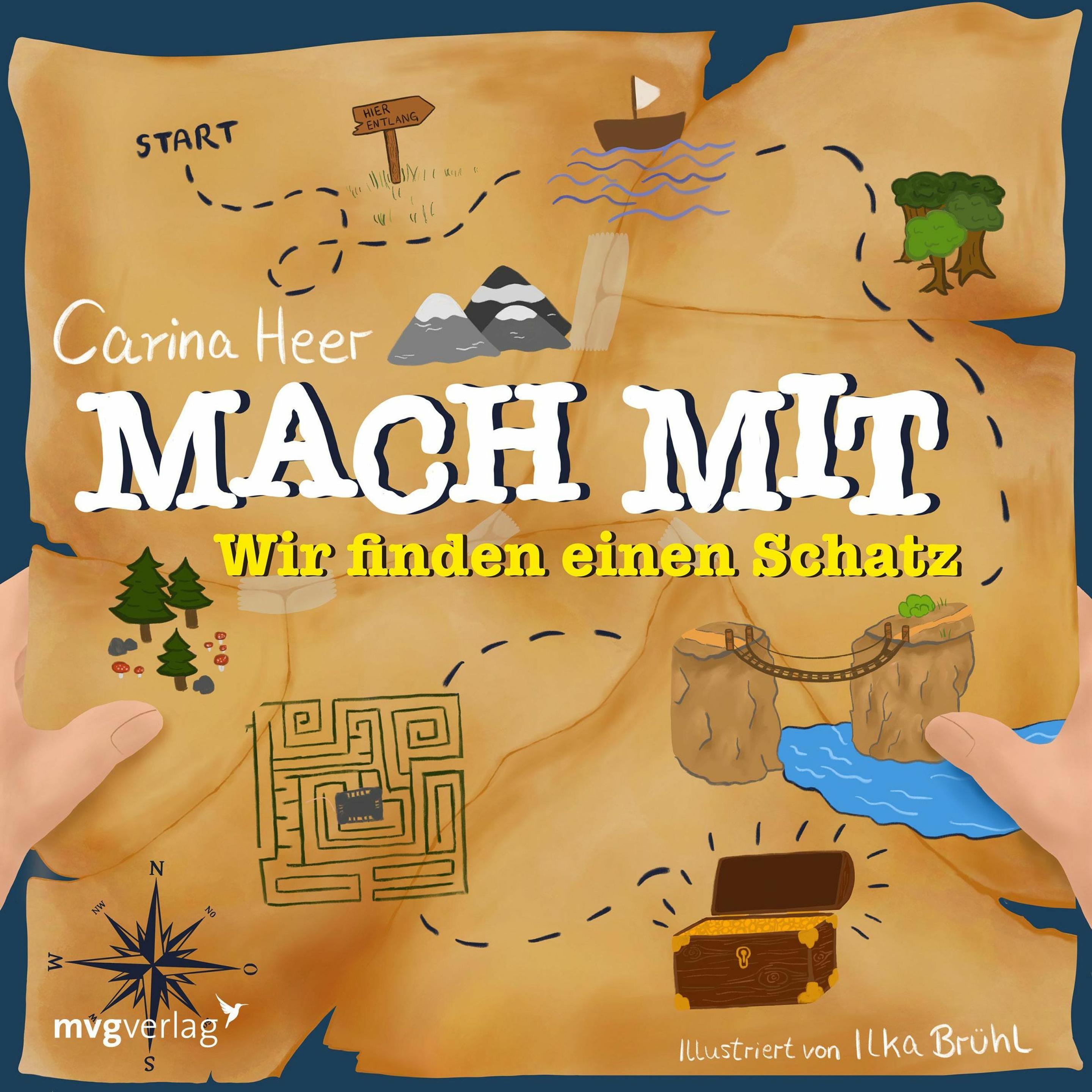 Mach mit – wir finden einen Schatz, Kinderbücher von Carina Heer