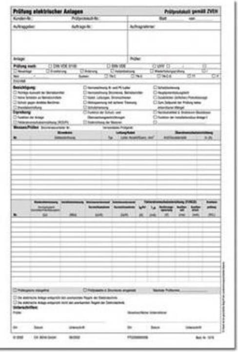 Produktbild Beha Amprobe Prüfprotokoll DIN VDE 0701 0702