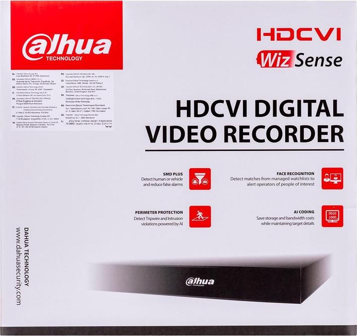 Productafbeelding Dahua XVR5104HS-I3 Zwart (Netwerk Video Recorder (NVR))