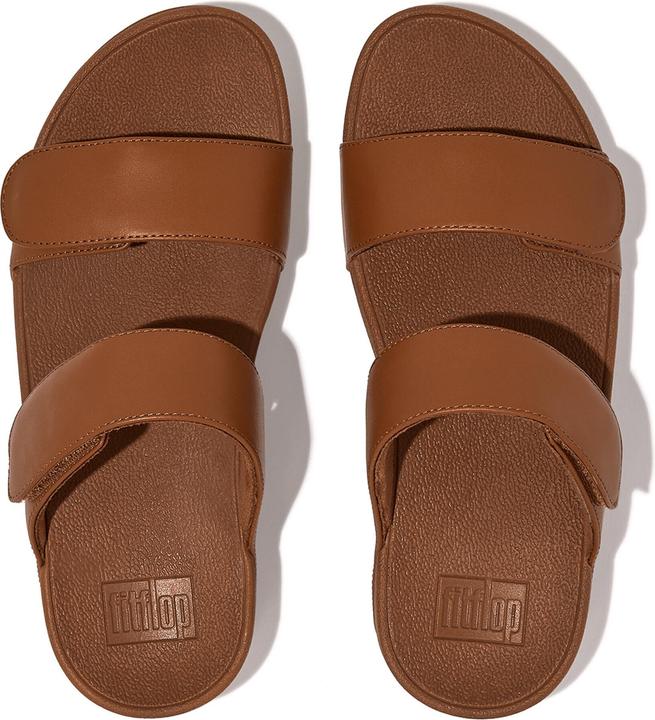 Image du produit Fitflop Lulu Adjustable Leather Slippers Dames (39)