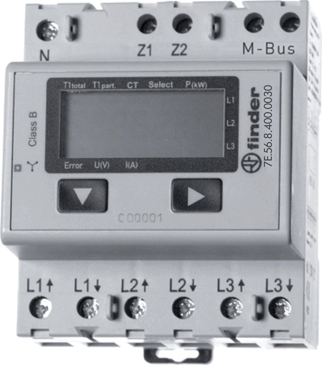 Actual product image Finder Three-phase meter with transformer