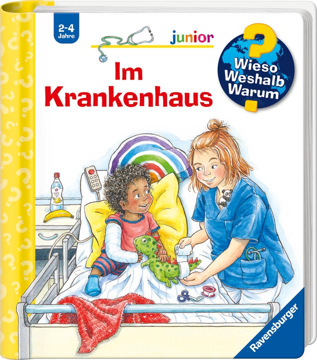 Actual product image Ravensburger Wieso? Weshalb? Warum? junior, Band 75: Im Krankenhaus (German, Carola of Boiler, Marion Kreimeyer-Visse, 2024)