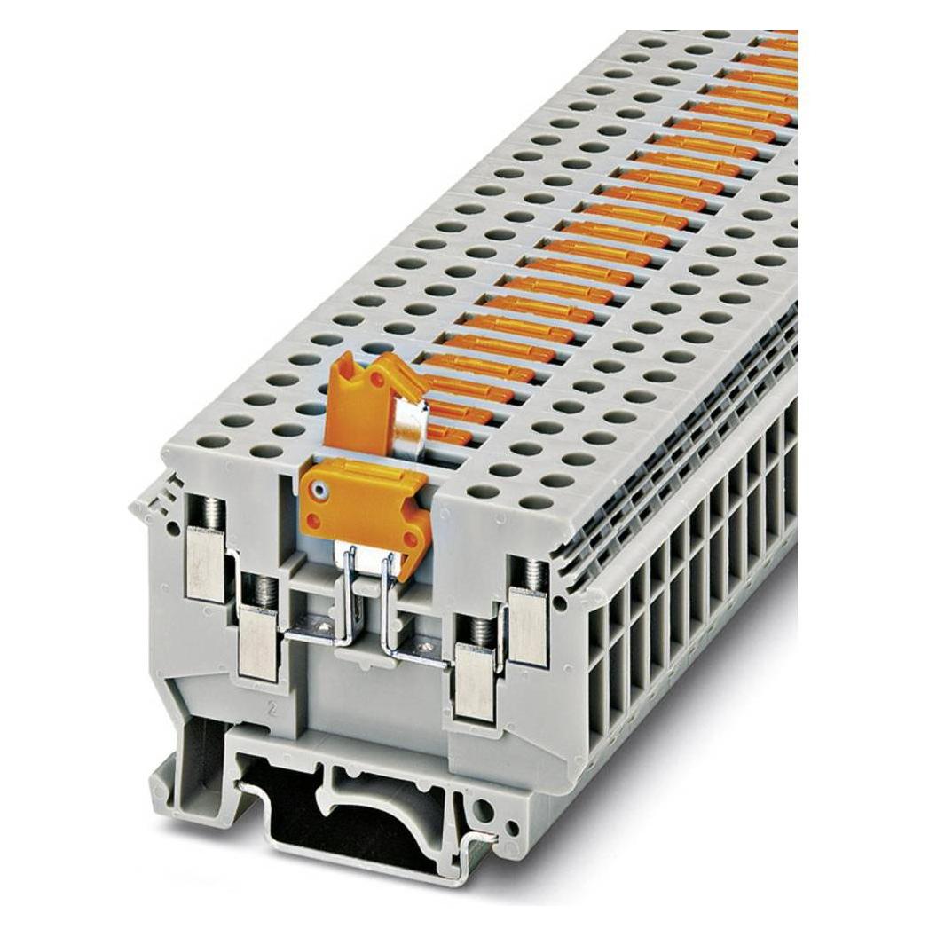 Phoenix Contact Grigio Terminale Passante Phoe, Cavo + Spina Elettrica,