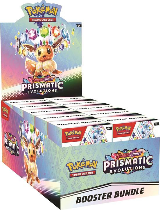 Pokémon Scarlet & Violet: Prismatic Evolutions - Booster Bundle - Galaxus