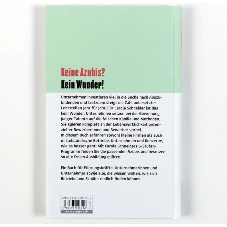 Thumbnail - Das Ende des Azubimangels, Fachbücher von Carola Schneider