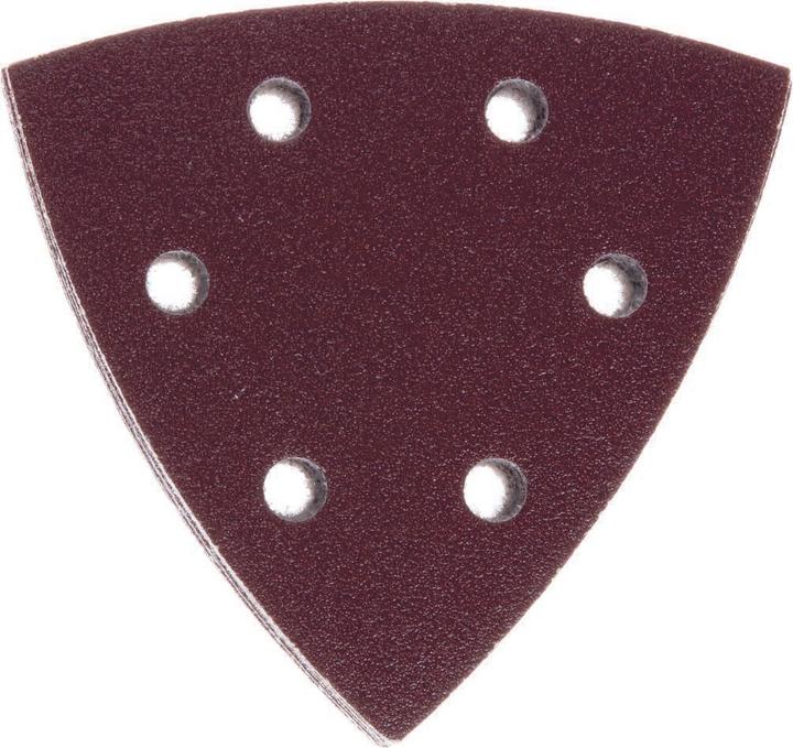 Produktbild Bosch Zubehör Schleifblatt-Set für Deltaschleifer, 93 mm, 60 - 240, 6 Löcher, 25er-Pack (120, 240, 60)