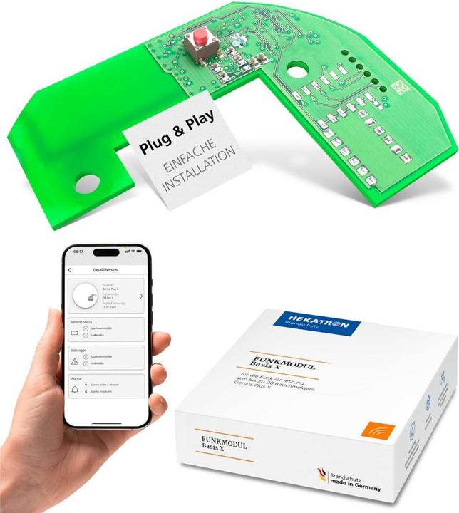 Actual product image Hekatron Funk Modul s X für Genius Plus