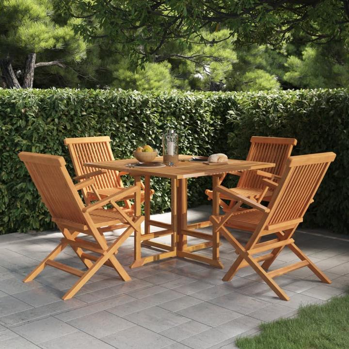 Produktbild vidaXL Garten-Essgruppe (110 x 110 x 75 cm)