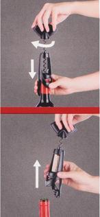 Actual product image Vacu Vin Corkscrew Twister Corkscrew (Wing corkscrew)