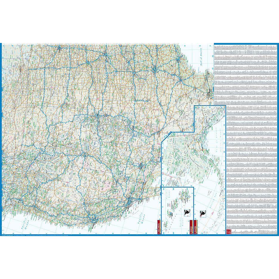 Thumbnail - USA Interstate, Landkarte